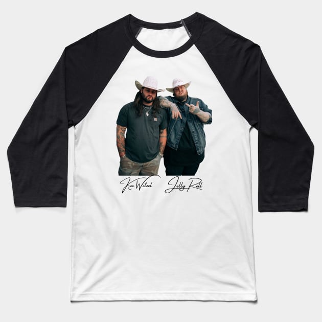 Koe Wetzel Jelly Roll Baseball T-Shirt by LovelyDayG